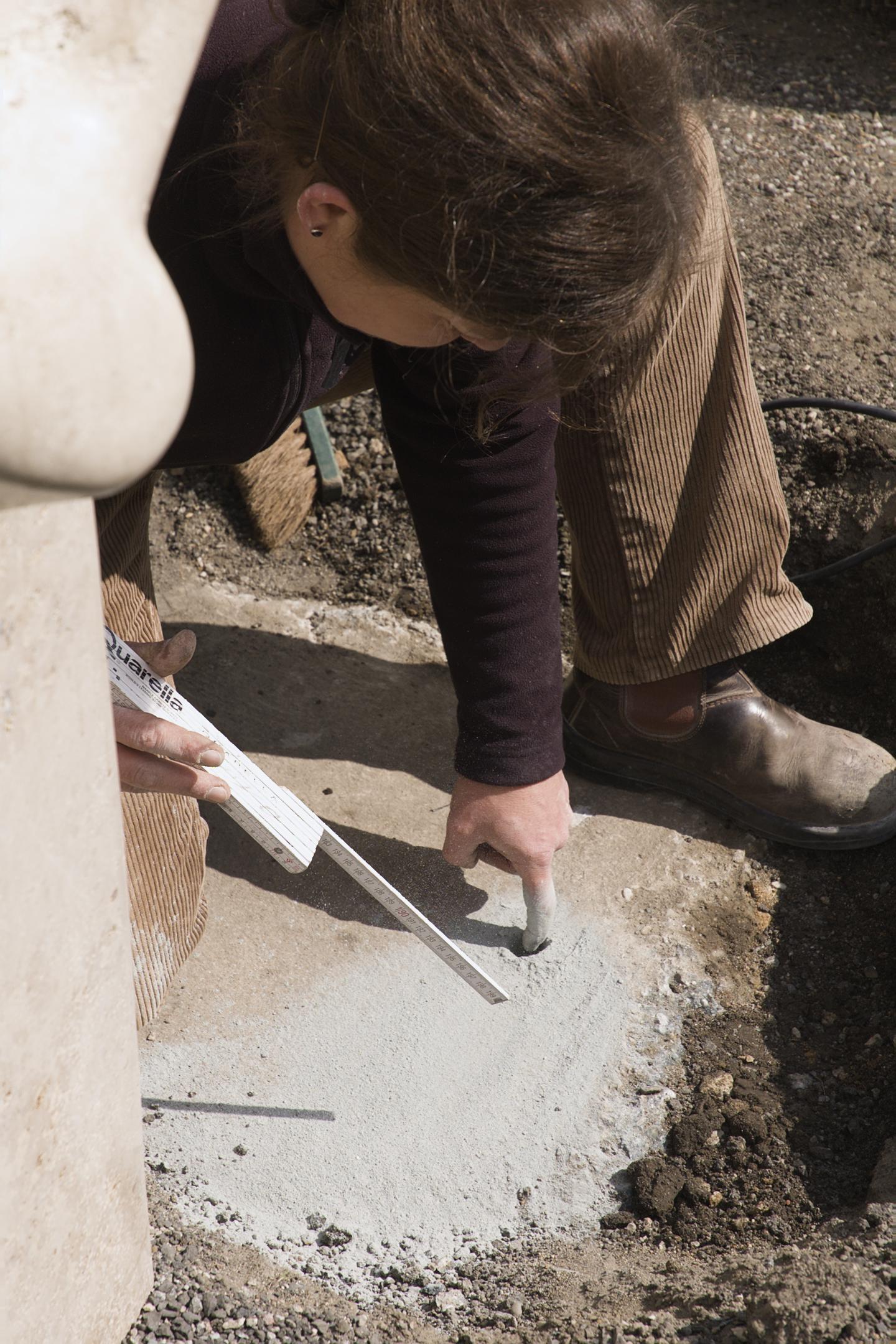 Opferdenkmal Oberursel, Aufstellung der dritten Figur